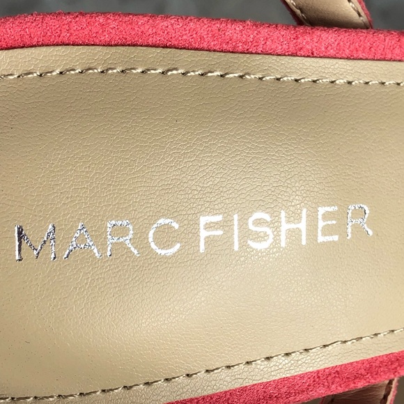 MARC FISHER BETILA Rhinestone Embellished Pink Slingback Sandal - Picture 10 of 11